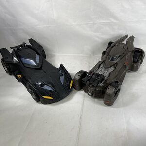 Lot Of 2  Batman Batmobiles Justice League Mattel